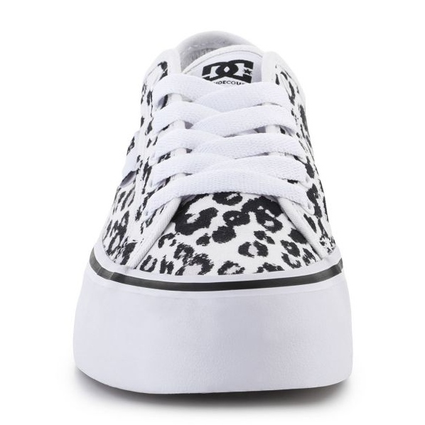 Buty DC Manual Platform Cheetah print AdyS300280-Che W 300280-CHE białe 1