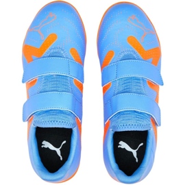 Buty piłkarskie Puma Future Play It V Jr 107206 01 niebieskie niebieskie 1