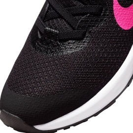 Buty Nike Revolution 6 Jr DD1095 007 czarne różowe 6