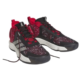 Buty do koszykówki adidas Adizero Select IF2164 czerwone 2