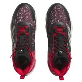 Buty do koszykówki adidas Adizero Select IF2164 czerwone 3