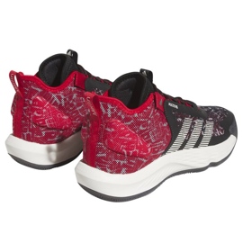Buty do koszykówki adidas Adizero Select IF2164 czerwone 4