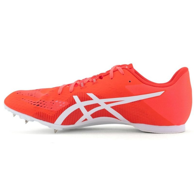 Buty kolce Asics Hyper Md 8 medium distance 1093A198 702 pomarańczowe 1