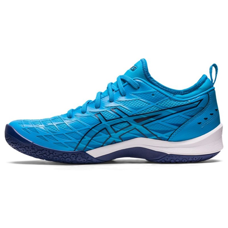 Buty do piłki ręcznej Asics Blast Ff 3 M 1071A076 400 niebieskie niebieskie 1