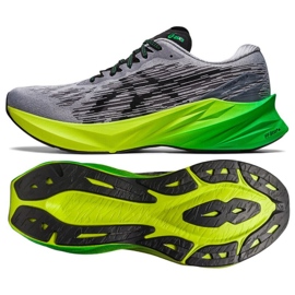 Buty do biegania Asics Novablast 3 M 1011B458 021 szare 1