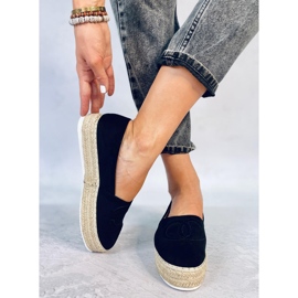 BM Espadryle chanelki Wela Black czarne 1