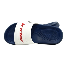 Klapki męskie basenowe Rider SMASH SLIDE AD 12130 AI432 białe 4