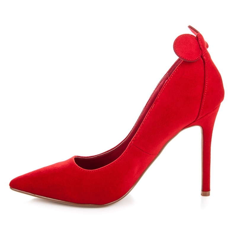 Marquiz Szpilki Mouse czerwone 1