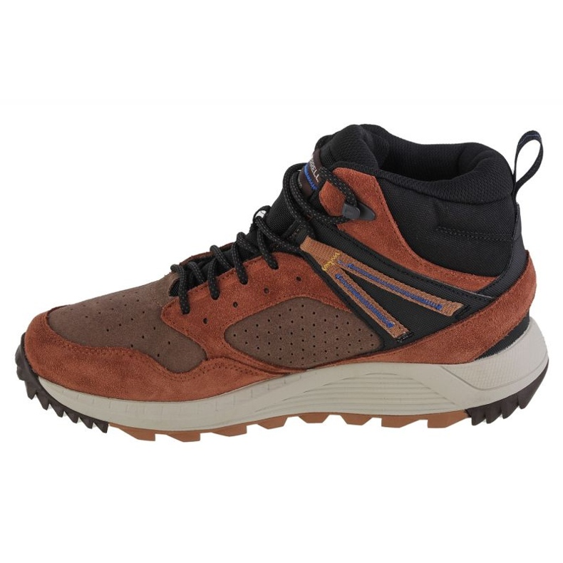 Buty Merrell Wildwood Sneaker Mid Wp M J067299 brązowe 1