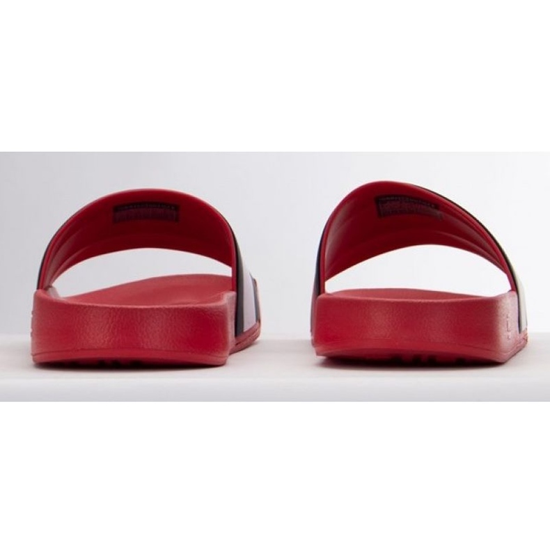 Klapki Tommy Hilfiger Rubber ht Flag Pool M FM0FM04263XLG czerwone 1