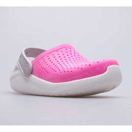 Chodaki CROCS Literide Clog Kids 205964-6QR różowe 1
