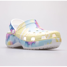 Chodaki Crocs Graphic Clog Wedge W 207151-94S wielokolorowe 1