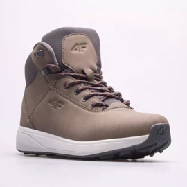 Buty dziecięce 4F 4FJAW22FWINM005-81S brązowe 2