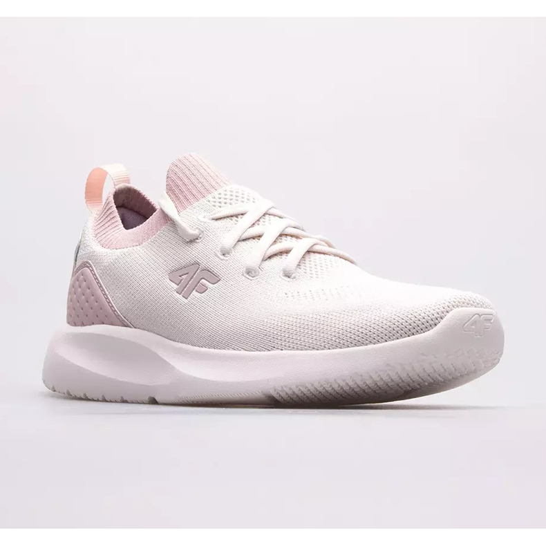 Buty dziecięce 4F 4FJAW22FLOWF009-83S beżowy różowe 1