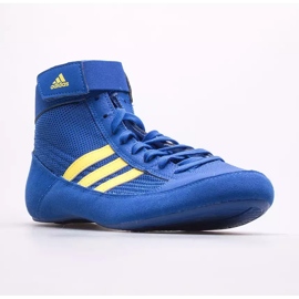 Buty zapaśnicze adidas hvc FV2473 niebieskie 1