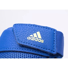Buty zapaśnicze adidas hvc FV2473 niebieskie 2