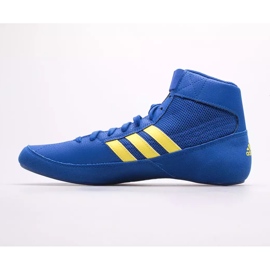 Buty zapaśnicze adidas hvc FV2473 niebieskie 5