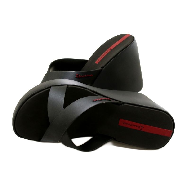 Klapki Koturn Ipanema 83423 Colore Fem AI975 Black/Grey czarne 5