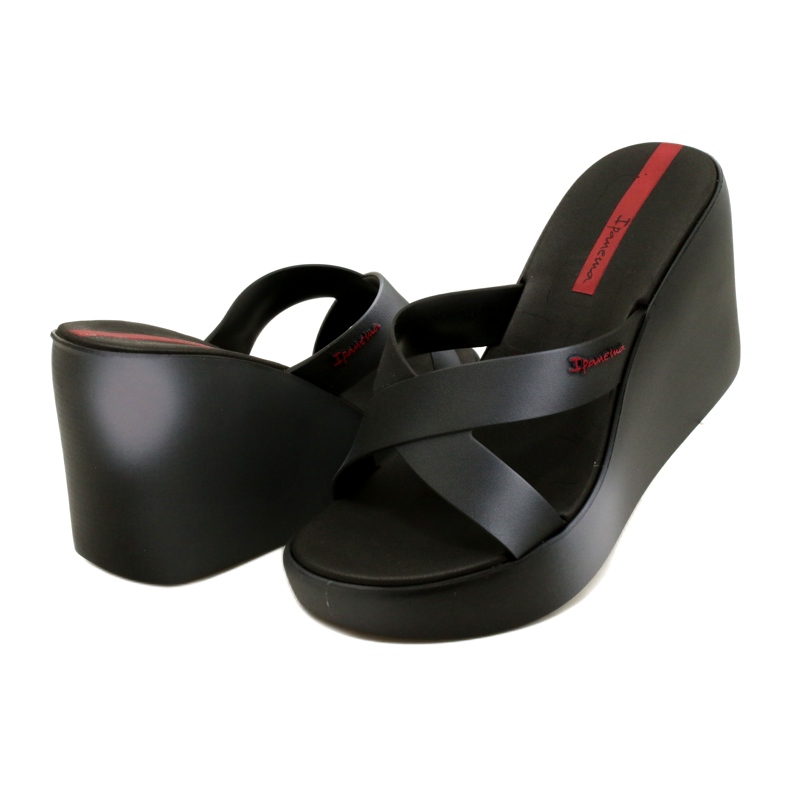 Klapki Koturn Ipanema 83423 Colore Fem AI975 Black/Grey czarne 4