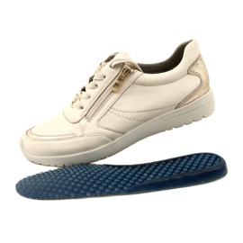 Sneakersy buty CAPRICE 9-23765-20 165 beżowe beżowy 7