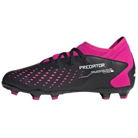 Buty piłkarskie adidas Predator Accuracy.3 Fg Jr GW4609 czarne czarne 1