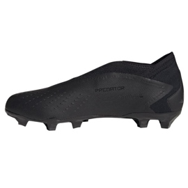 Buty piłkarskie adidas Predator Accuracy.3 Ll Fg M GW4598 czarne czarne 1