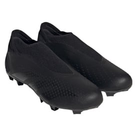Buty piłkarskie adidas Predator Accuracy.3 Ll Fg M GW4598 czarne czarne 3