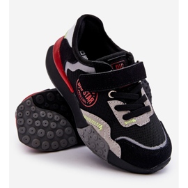 Dziecięce Sneakersy Memory Foam System Big Star LL374224 Czarne 4
