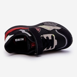 Dziecięce Sneakersy Memory Foam System Big Star LL374224 Czarne 3