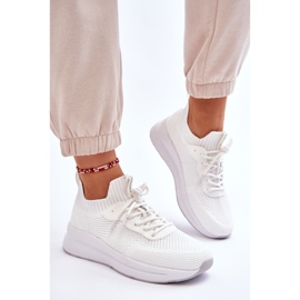 Damskie Wsuwane Sneakersy Cross Jeans LL2R4031C Białe 3