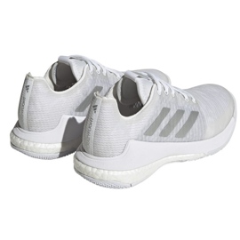 Buty do siatkówki adidas CrazyFlight W HR0635 białe białe 4
