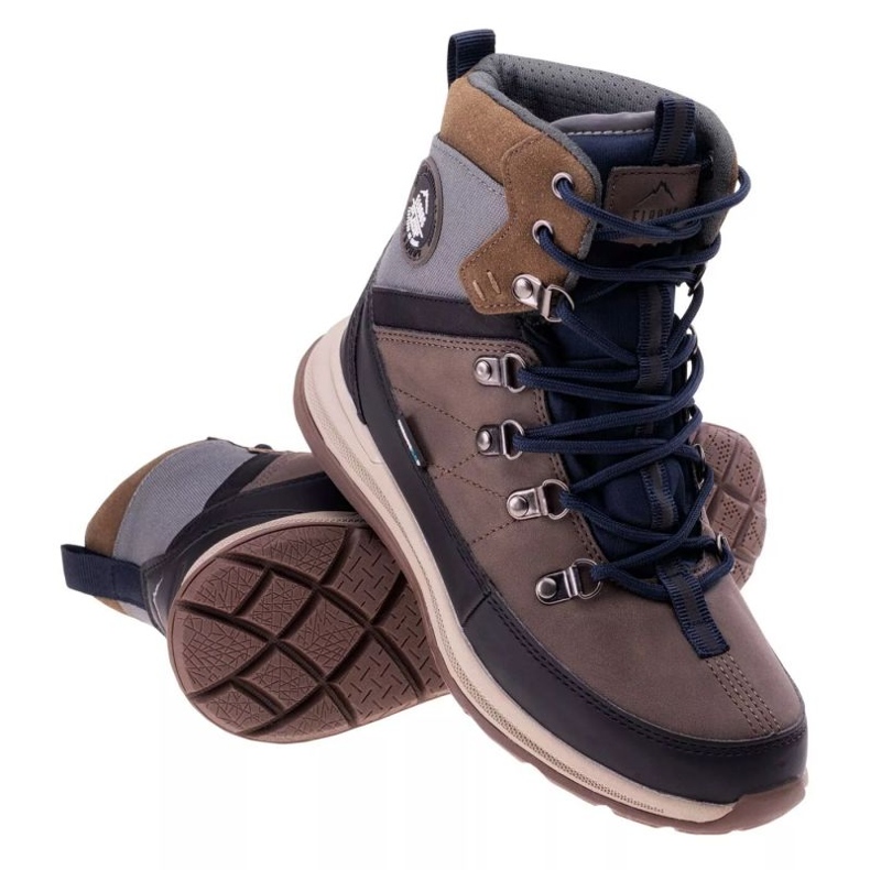 Buty Elbrus Hieroo Mid Wp W 92800330934 brązowe 1