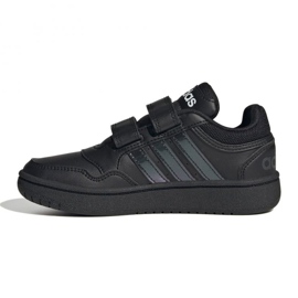 Buty adidas Hoops 3.0 Jr H03861 czarne 1