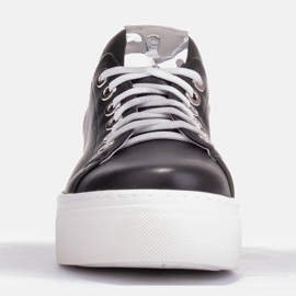 Marco Shoes Lekkie sneakersy czarne 4