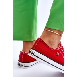 Damskie Trampki Big Star T274020 Czerwone 10