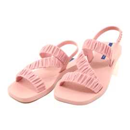 Sandały dziewczęce do wody Ipanema 26896 AF059 Pink różowe 3
