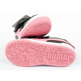 Buty Puma Multiflex Jr 380741 05 czarne różowe 1