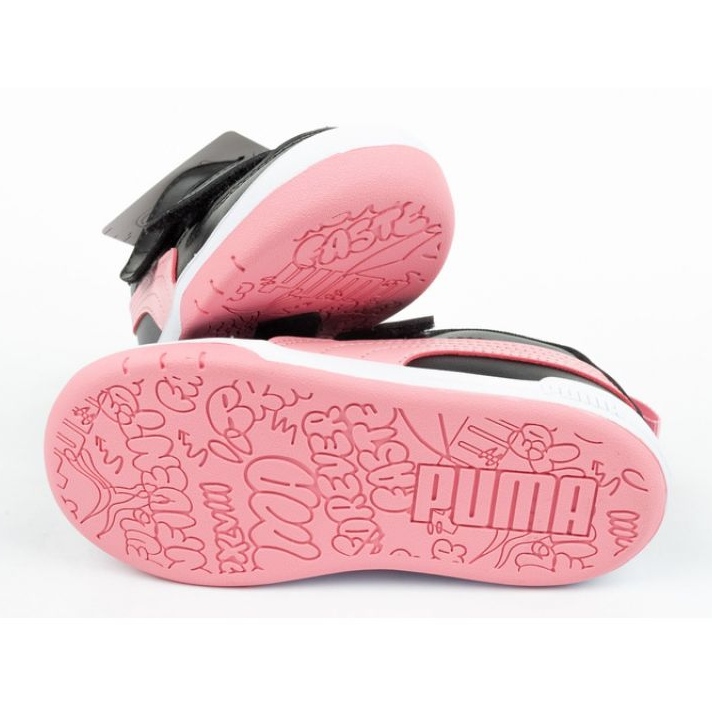 Buty Puma Multiflex Jr 380741 05 czarne różowe 1