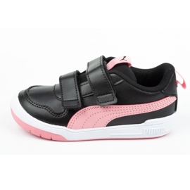 Buty Puma Multiflex Jr 380741 05 czarne różowe 4