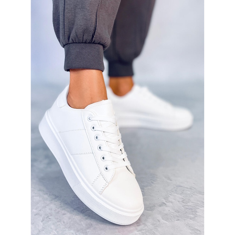 BM Trampki damskie Feber White białe 1