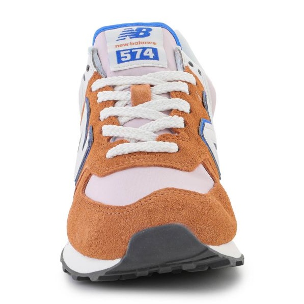 Buty New Balance W WL574QB pomarańczowe 1