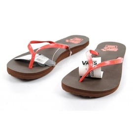 Klapki, Japonki Vans W V0VC3F pomarańczowe 1