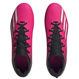 Buty piłkarskie adidas X Speedportal.3 Fg M GZ5076 różowe róże i fiolety 2