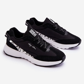 Damskie Sneakersy Memory Foam System Big Star LL274956 Czarne 1