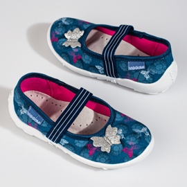 Niebieskie pantofle dla dziewczynki Viggami 3
