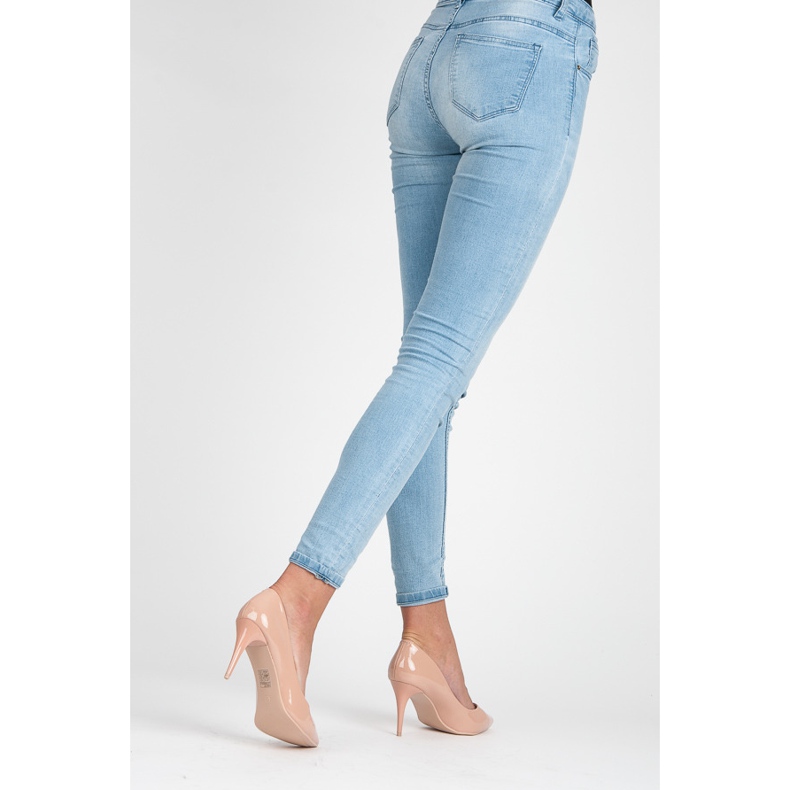 Comer Stylowe lakierowane szpilki brązowe 2