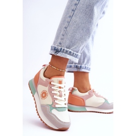 Damskie Sneakersy Memory Foam System Big Star LL274542 Multikolor wielokolorowe 2