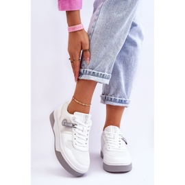 Klasyczne Sneakersy Memory Foam System Big Star LL274A024 Białe 1