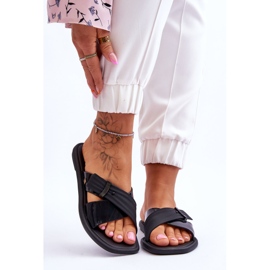 Pachnące Wegańskie Klapki ZAXY JJ285217 Czarne 1