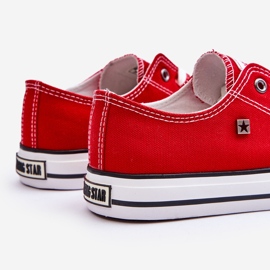 Damskie Trampki Big Star T274020 Czerwone 2